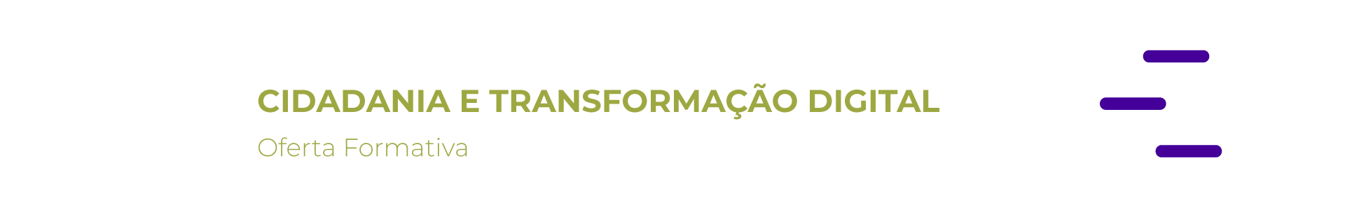 Cidadania e Transformação Digital